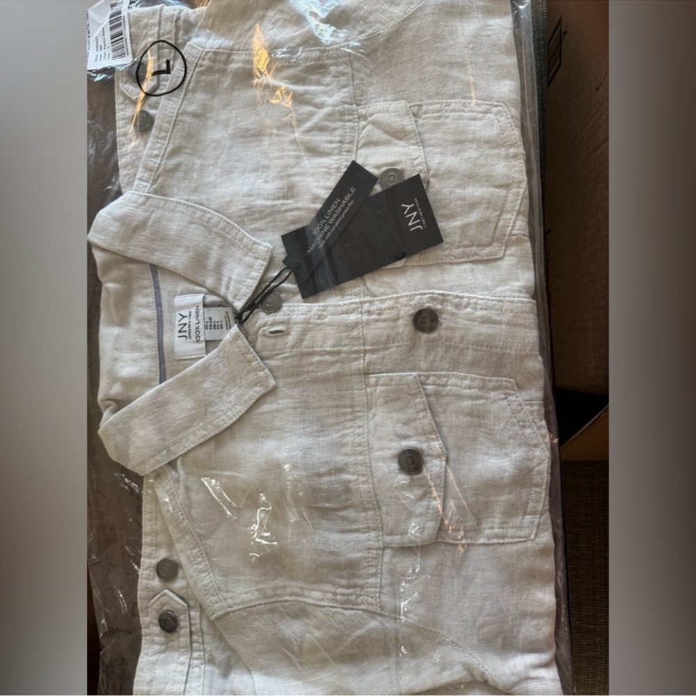 🎉LAST PIECE🎉JONES NewYork Linen Jean
Jacket (RESTOCKED) - Picture 8 of 9